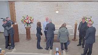 Service Announcements and Pallbearer Introductions