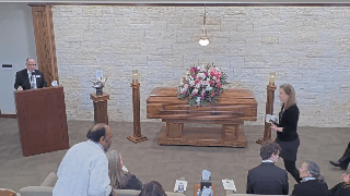 Service Announcements and Burial Instructions