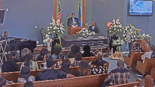 Pastor John Washington Announces Order of Service