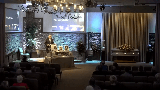 Obituary, Scripture Readings, and Prayer