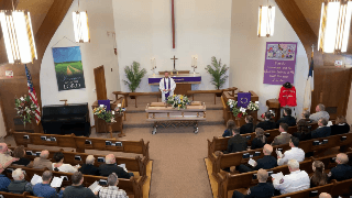 Pastor David Fager's Sermon and Prayer
