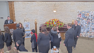 Service Announcements and Pallbearer Introduction