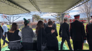 Prayer and Military Honors for Veteran