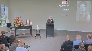 Welcome and Eulogy with Hymn Invitation