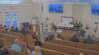 Eulogy, Prayer, and Invitation to Share Memories