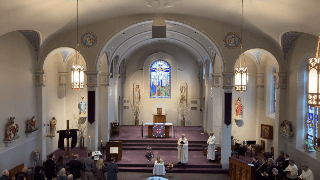 Prayer, Homily and Son's Tribute