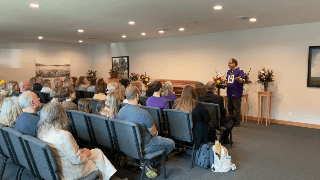 Prayer, Obituary, and Daughter's Eulogy
