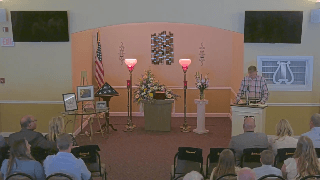 Scripture Reading, Life Summary, and Prayer