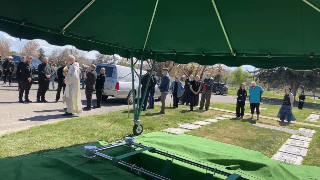 Military Honors and Chaplain's Prayer
