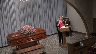 Daughter Melanie's Eulogy and Memories