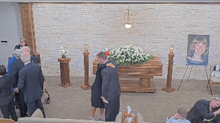 Request for Brief Condolences Before Service