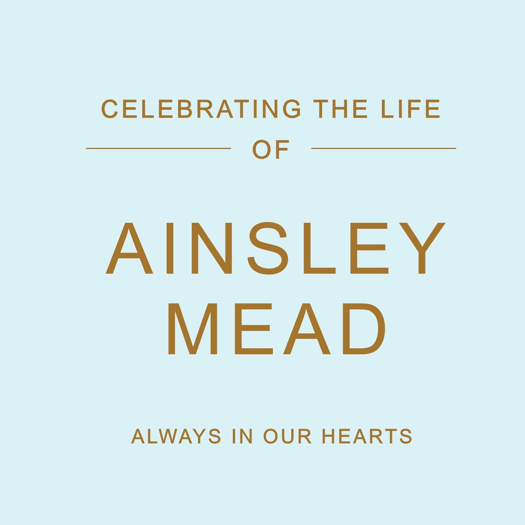 Ainsley MEAD