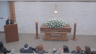 Service Announcements and Pallbearer Introductions