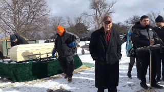 Rabbi Explains Tearing of Black Ribbon