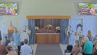 Wendy Haynes Delivers Peter's Eulogy