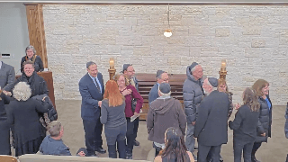 Request for Attendees to Be Seated