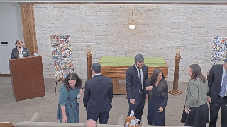 Service Welcome and Pallbearer Announcements