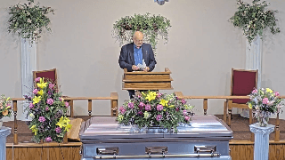 Pastor Reads Obituary and Reflects on Heaven