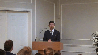 Pastor Offers Scripture, Prayer, and Life Summary