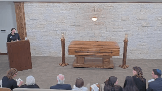 Announcements: Procession, Pallbearers, and Reception